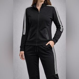 2 Piece Women's Black Track